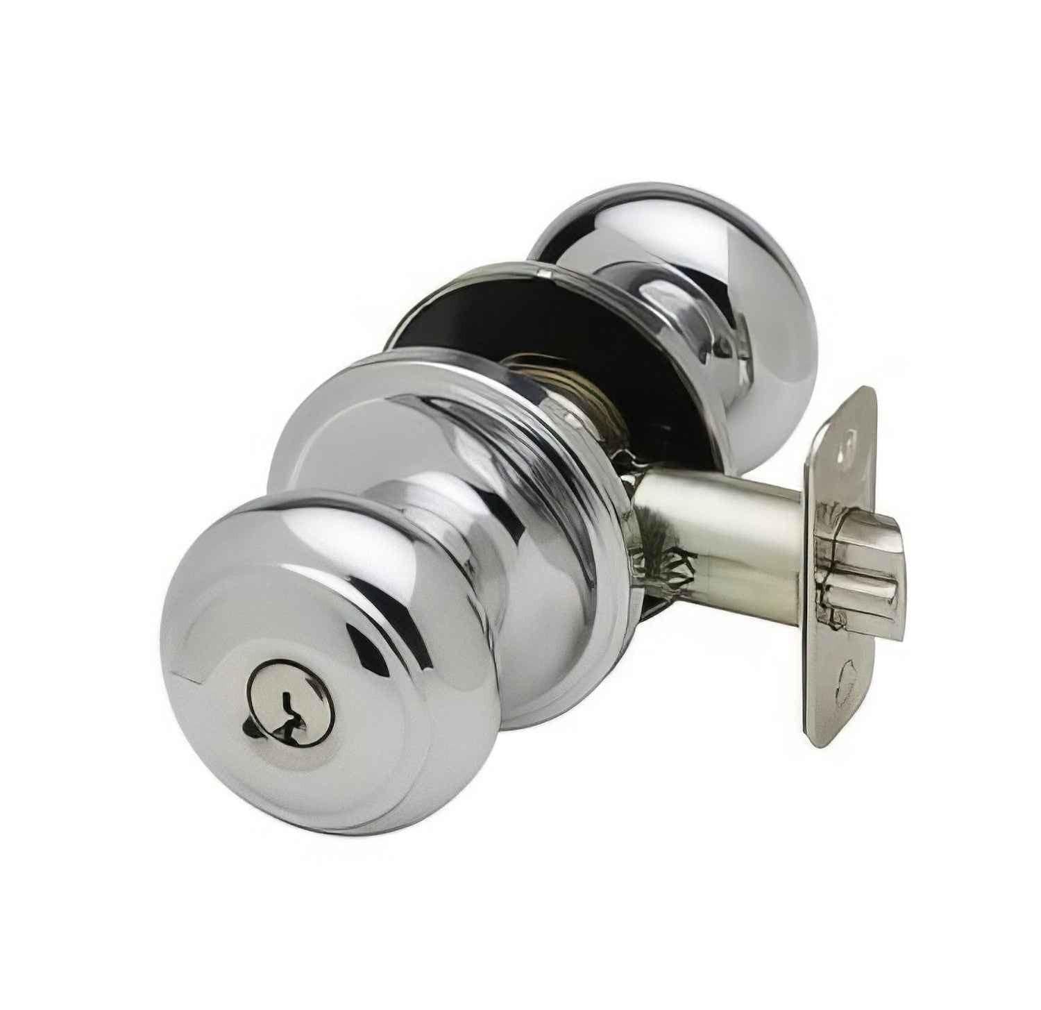 Copper Creek CK2040 Colonial Style Keyed Entry Door Knob