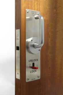 Cavilock Left Hand Lock Set Pocket Door Lock