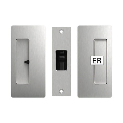 Cavilock CL205D00 Magnetic Privacy Pocket Door Set for 1-3/4" Thick Door