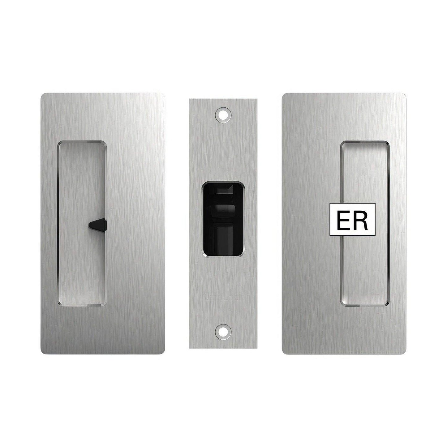 Cavilock CL205D00 Magnetic Privacy Pocket Door Set for 1-3/4" Thick Door
