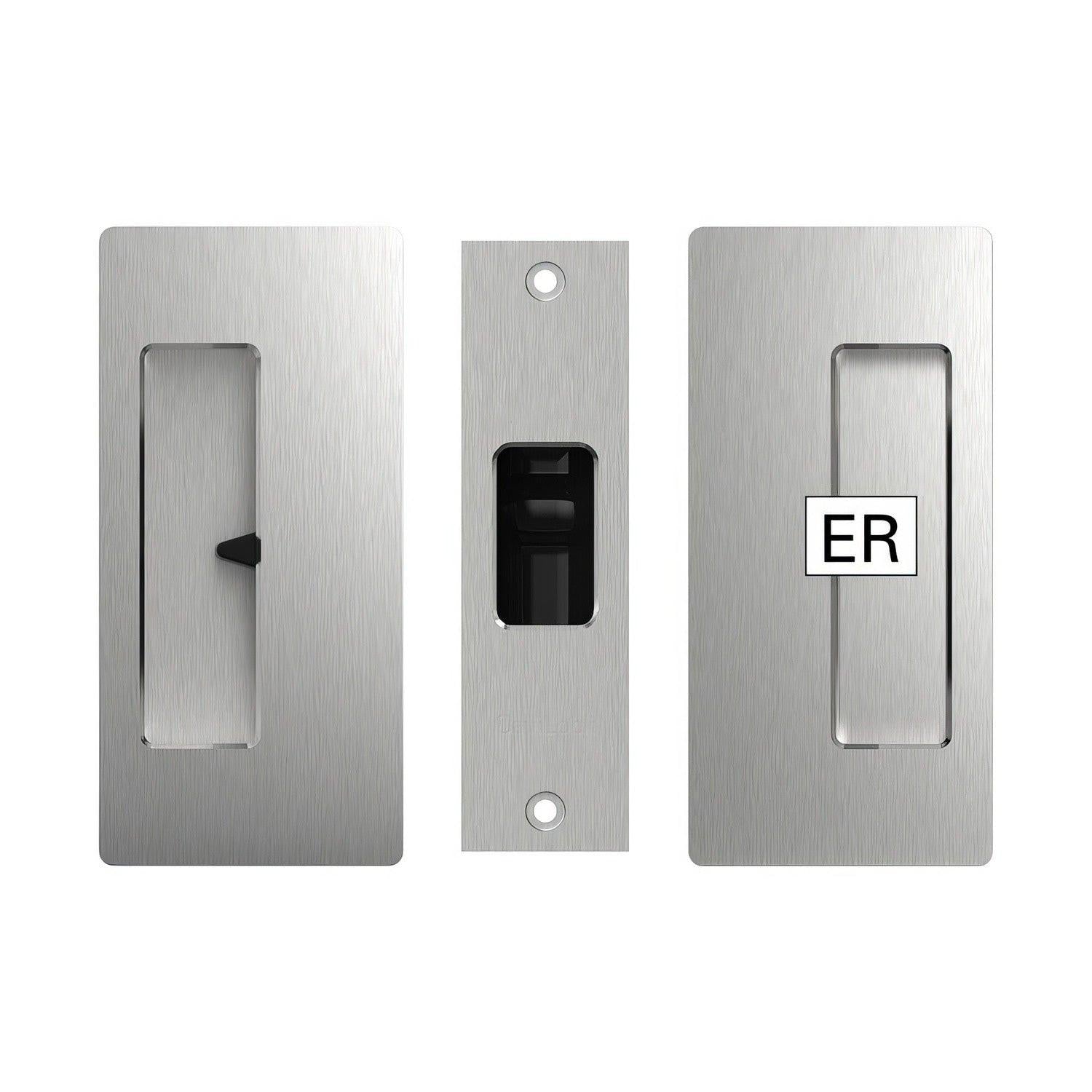 Cavilock CL205D00 Magnetic Privacy Pocket Door Set for 1-3/4" Thick Door