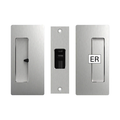Cavilock CL205D00 Magnetic Privacy Pocket Door Set for 1-3/4" Thick Door