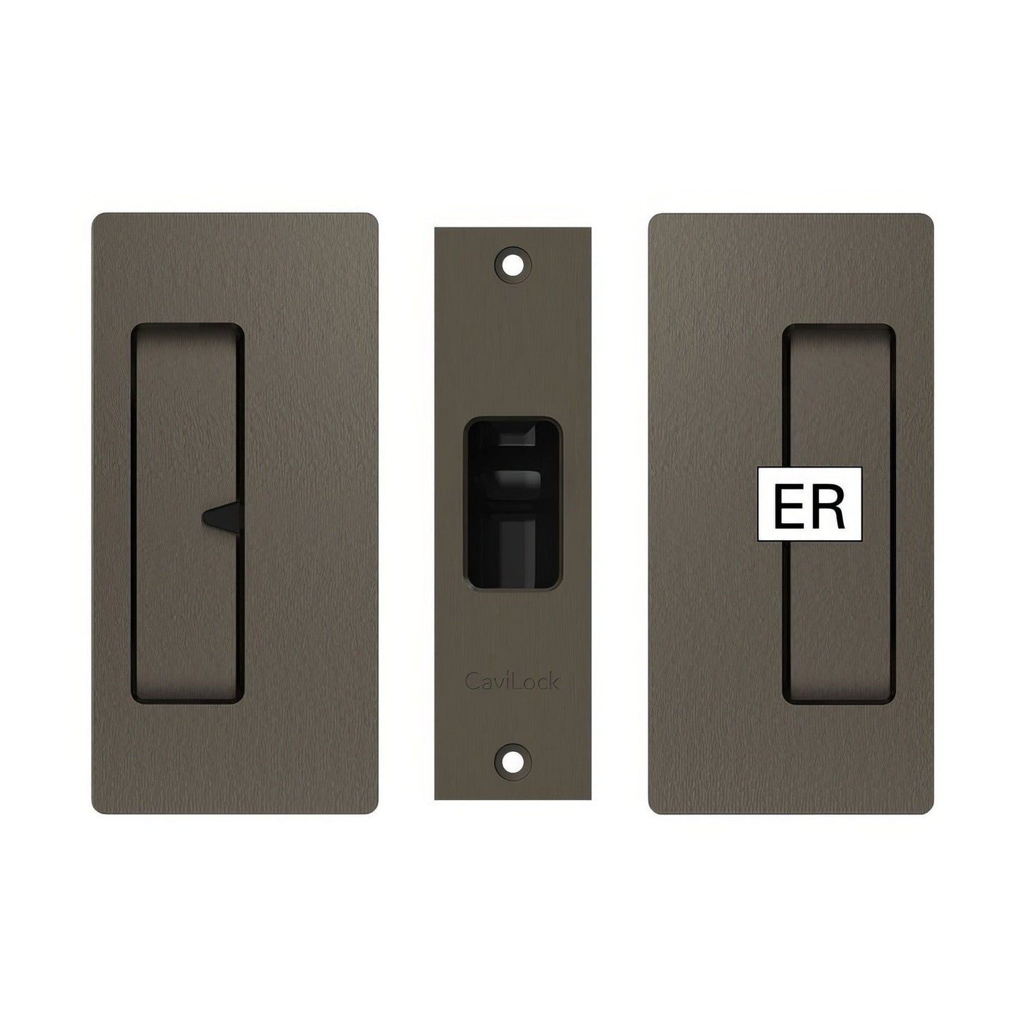 Cavilock CL205D00 Magnetic Privacy Pocket Door Set for 1-3/4" Thick Door
