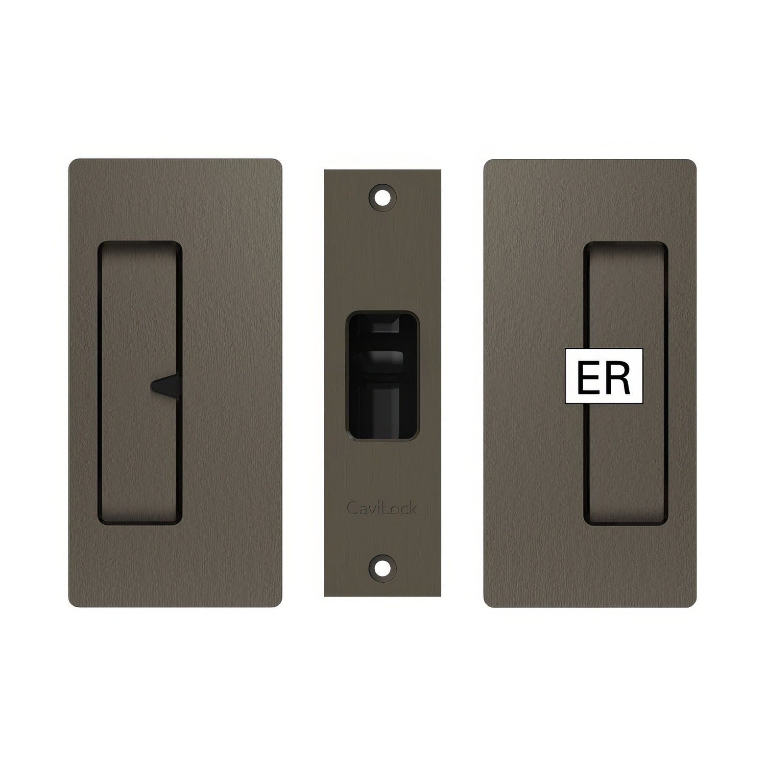 Cavilock CL205D00 Magnetic Privacy Pocket Door Set for 1-3/4" Thick Door
