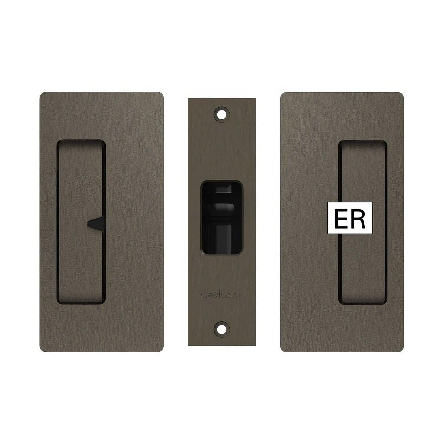 Cavilock CL205D00 Magnetic Privacy Pocket Door Set for 1-3/4" Thick Door