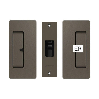 Cavilock CL205D00 Magnetic Privacy Pocket Door Set for 1-3/4" Thick Door