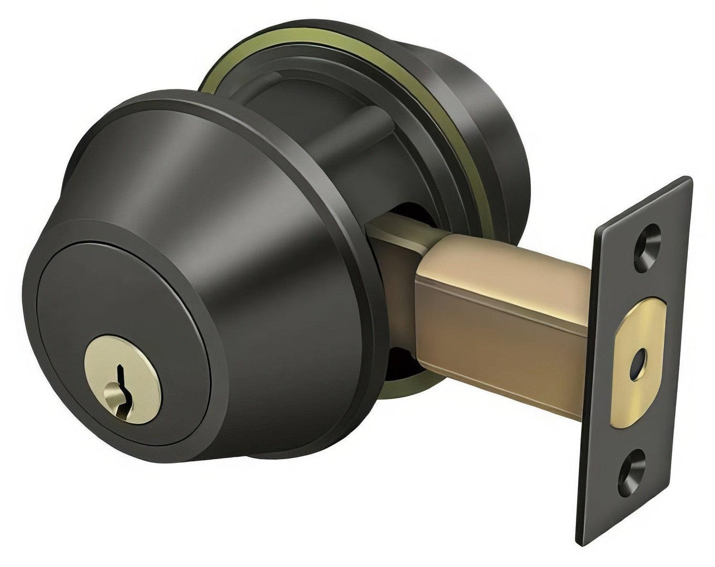 Deltana CL210LA 2-1/2" Grade 2 Commercial Double Cylinder Deadbolt