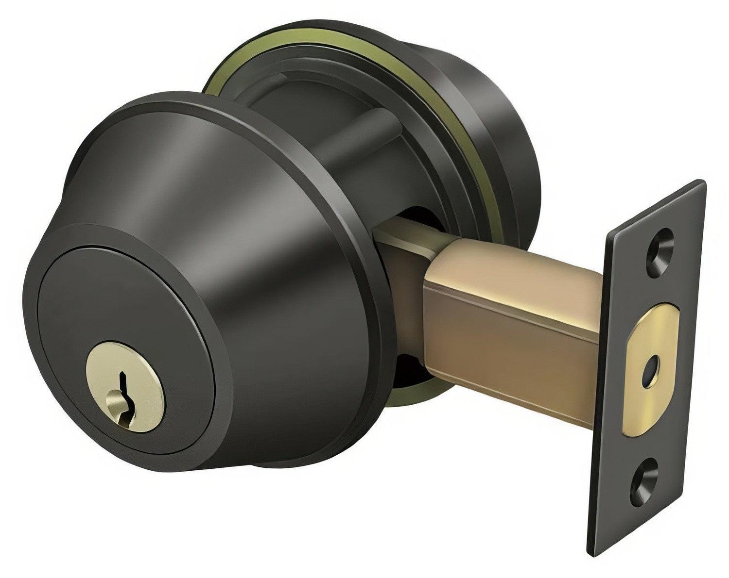 Deltana CL210LA 2-1/2" Grade 2 Commercial Double Cylinder Deadbolt