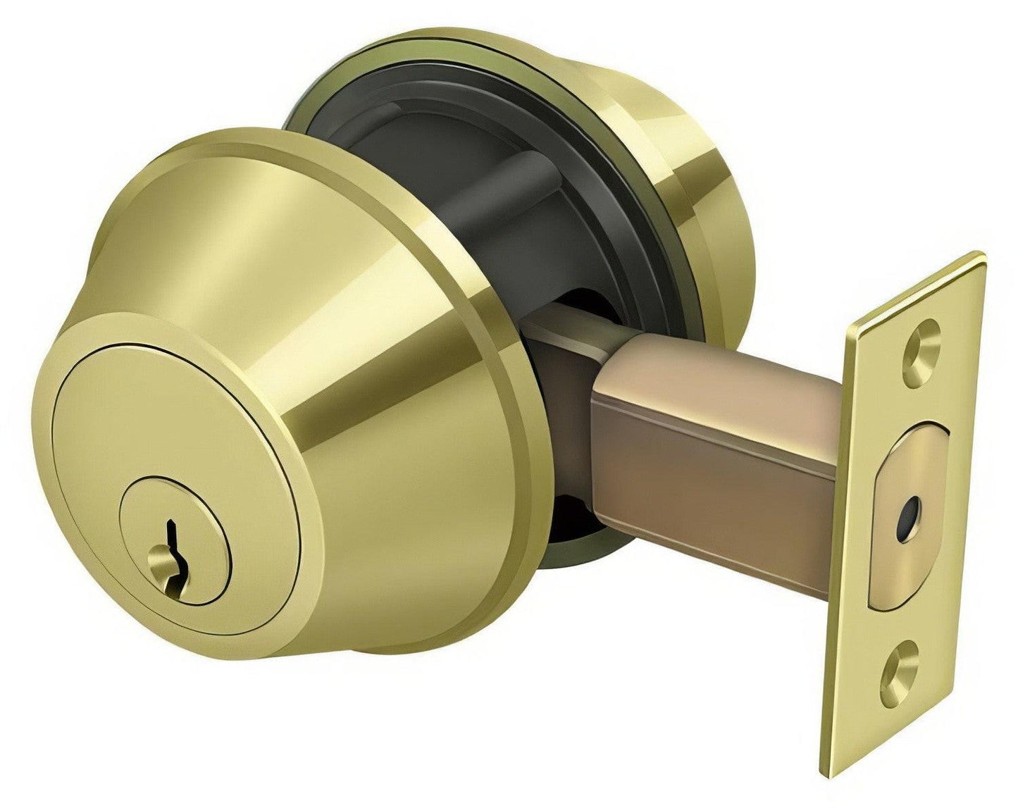 Deltana CL210LA 2-1/2" Grade 2 Commercial Double Cylinder Deadbolt