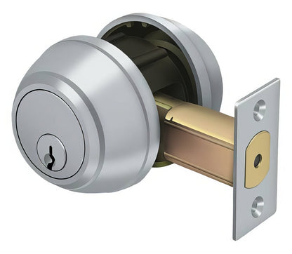 Deltana CL210LM 2-1/2" Grade 1 Commercial Double Cylinder Deadbolt.