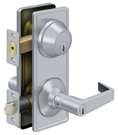 Deltana CL300ILC Claredon Door Lever Interconnected Lock