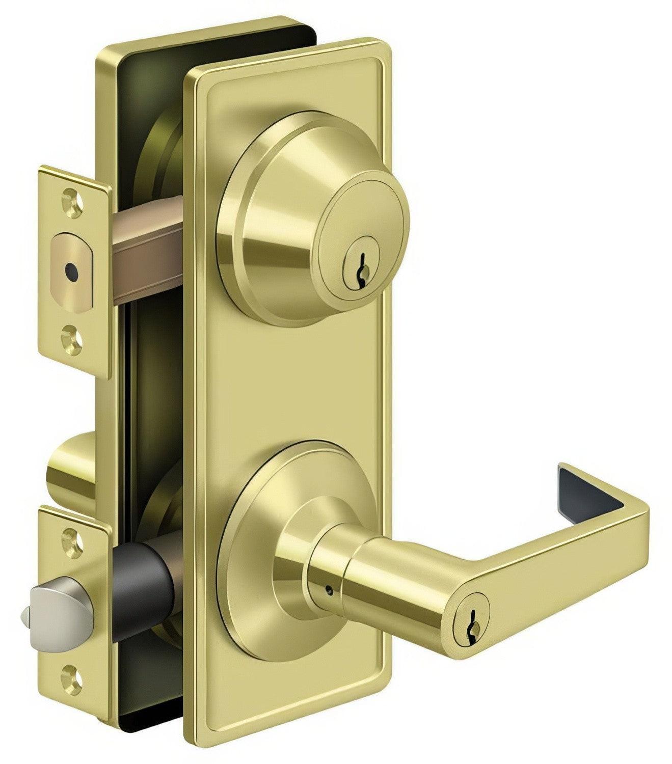 Deltana CL300ILC Claredon Door Lever Interconnected Lock
