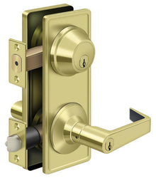 Deltana CL300ILC Claredon Door Lever Interconnected Lock