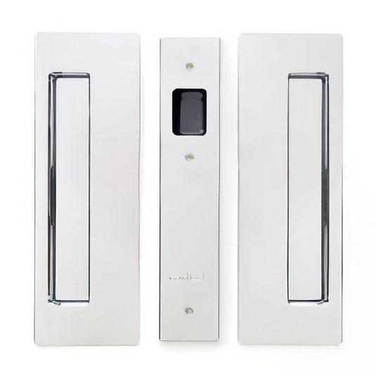 Cavilock 1 3/8" Non-Latching Passage Handle Pocket Door Lock