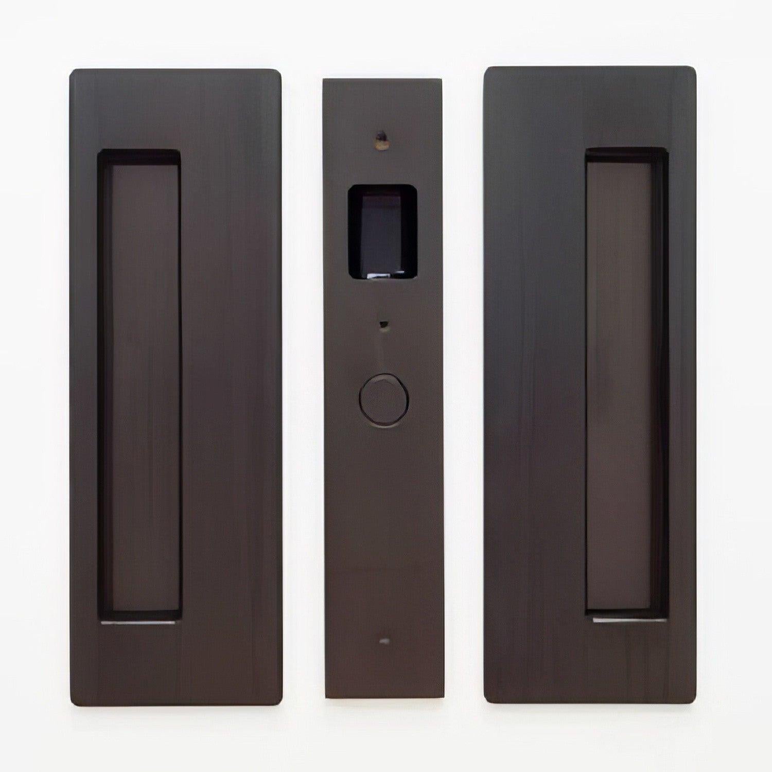 Cavilock 1 3/8" Magnetic Latching Passage Handle Pocket Door Lock.