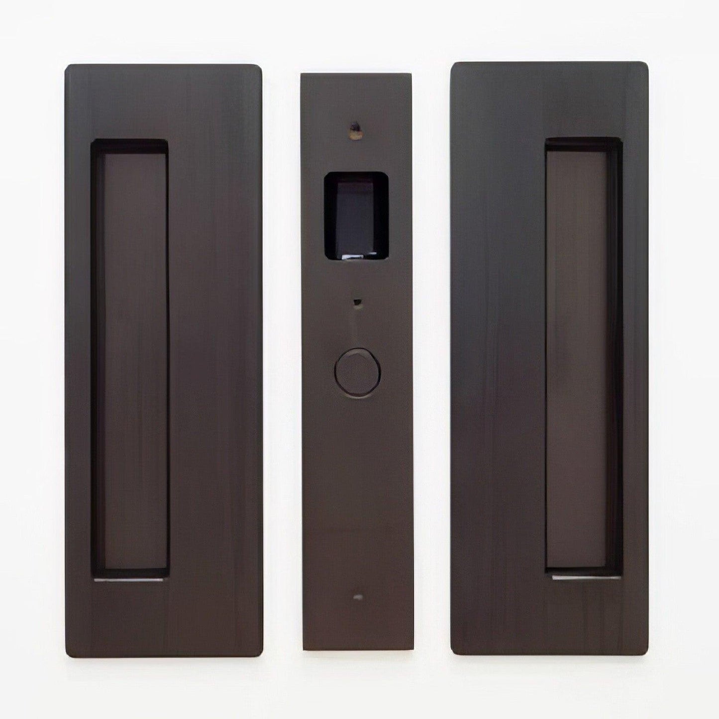 Cavilock 1 3/4" Magnetic Latching Passage Handle Pocket Door Lock
