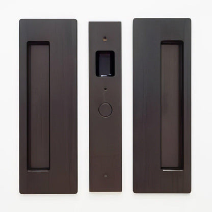 Cavilock 1 3/4" Magnetic Latching Passage Handle Pocket Door Lock