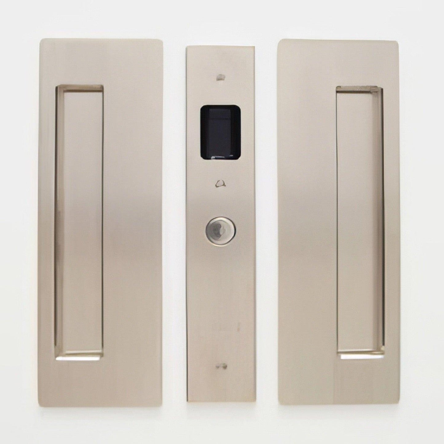 Cavilock 1 3/8" Magnetic Latching Passage Handle Pocket Door Lock.