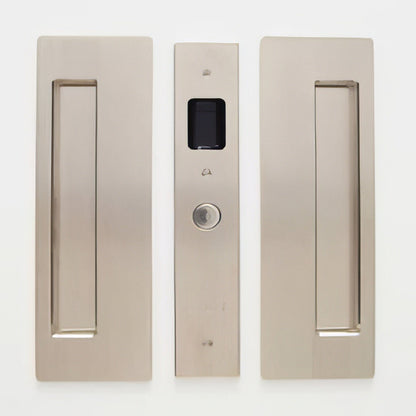 Cavilock 1 3/4" Magnetic Latching Passage Handle Pocket Door Lock