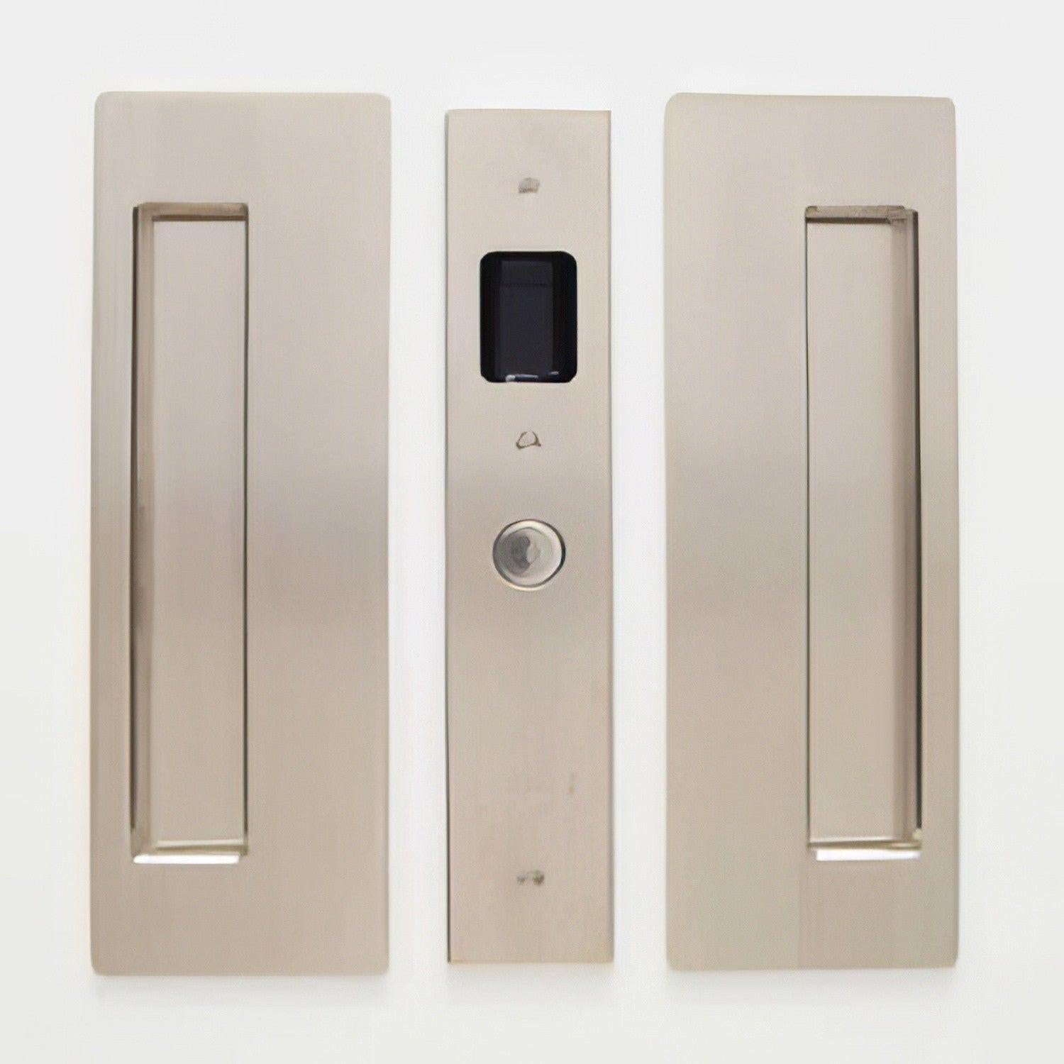 Cavilock 1 3/4" Magnetic Latching Passage Handle Pocket Door Lock