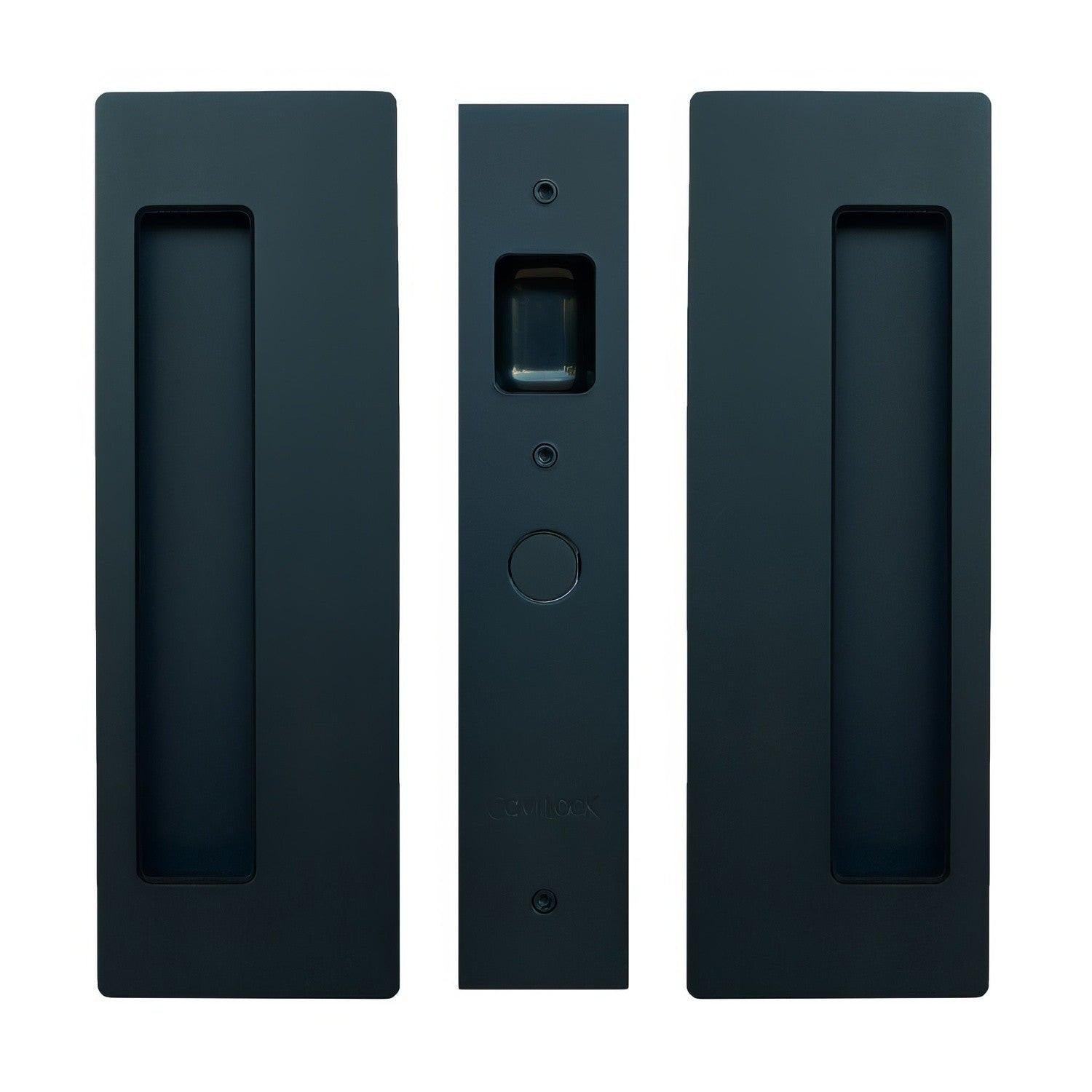 Cavilock 1 3/8" Magnetic Latching Passage Handle Pocket Door Lock.