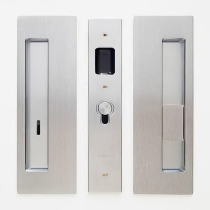 Cavilock 1 3/4" Left Hand Emergency/Right Hand Snib Privacy Handle Pocket Door Lock.
