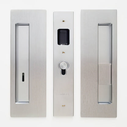 Cavilock 1 3/4" Left Hand Emergency/Right Hand Snib Privacy Handle Pocket Door Lock.
