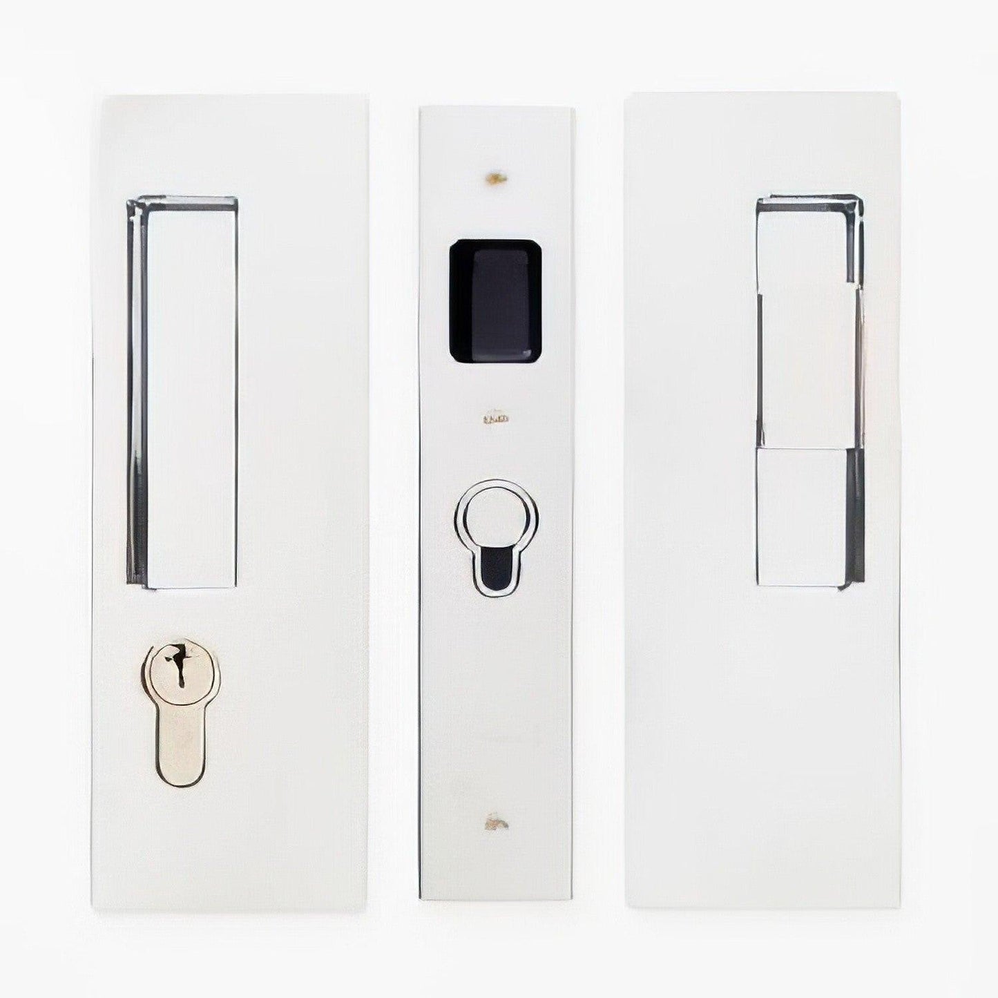 Cavilock 1 3/8" Left Hand Key/Right Hand Snib Key Locking Pocket Door Lock.