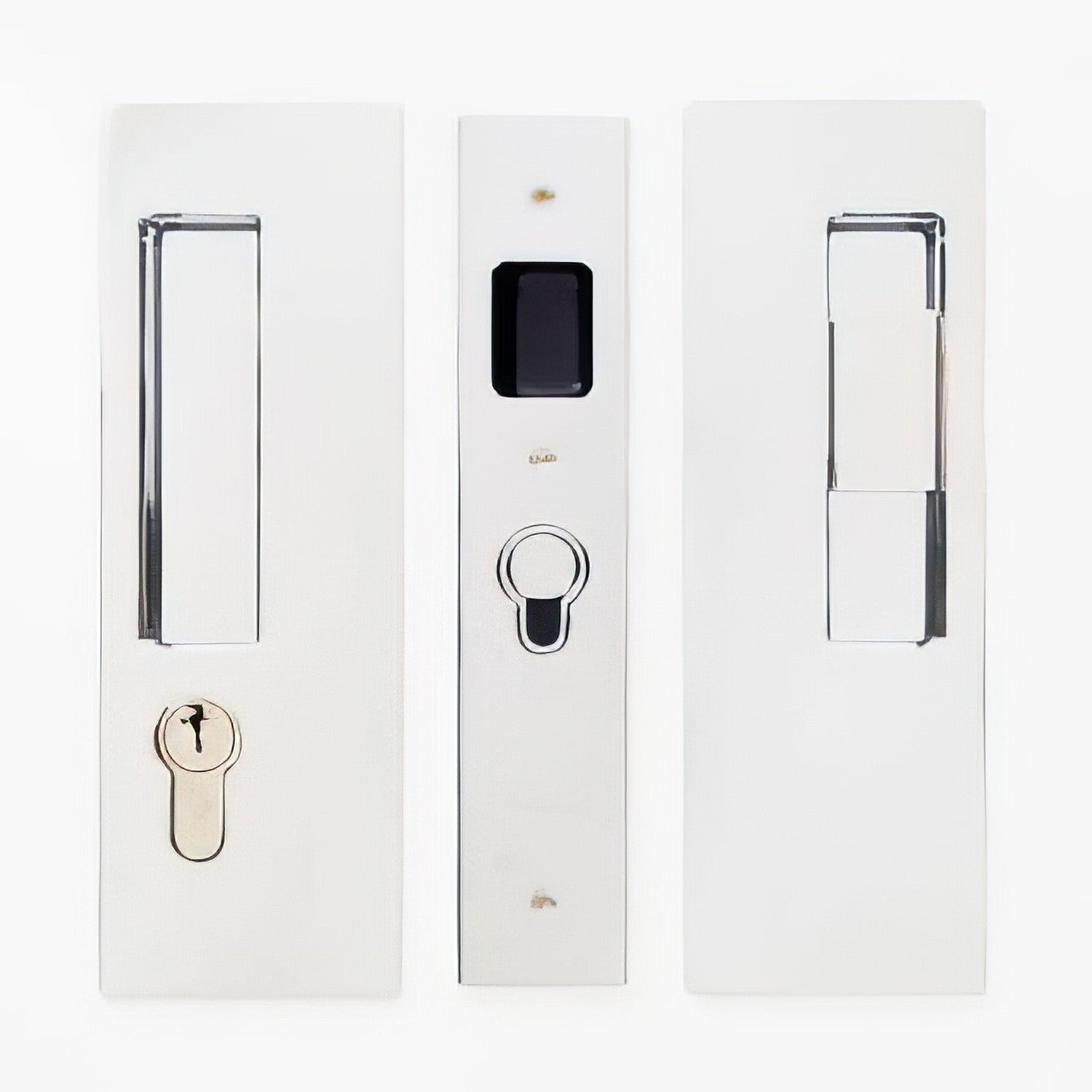 Cavilock 1 3/8" Left Hand Key/Right Hand Snib Key Locking Pocket Door Lock.