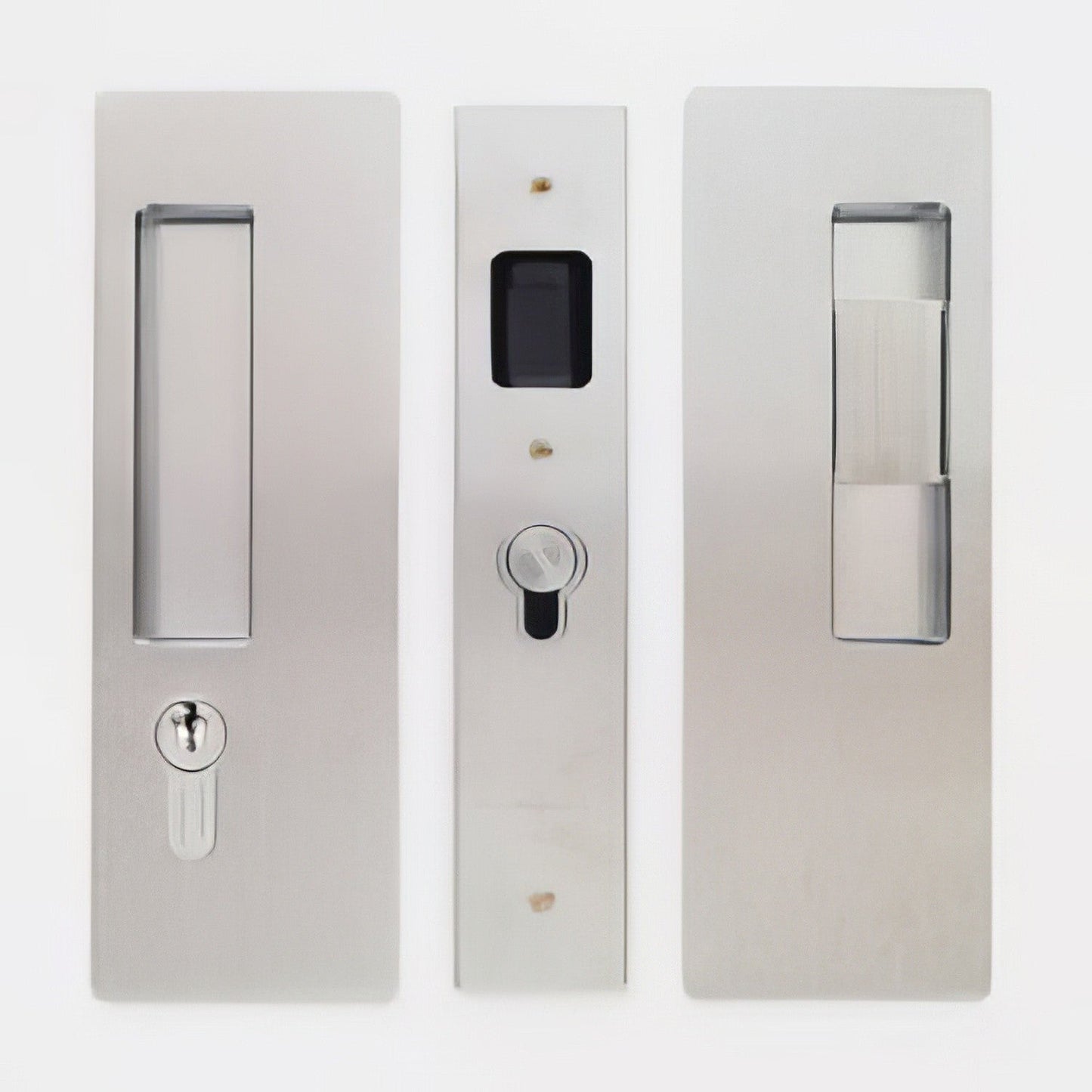 Cavilock 1 3/8" Left Hand Key/Right Hand Snib Key Locking Pocket Door Lock.