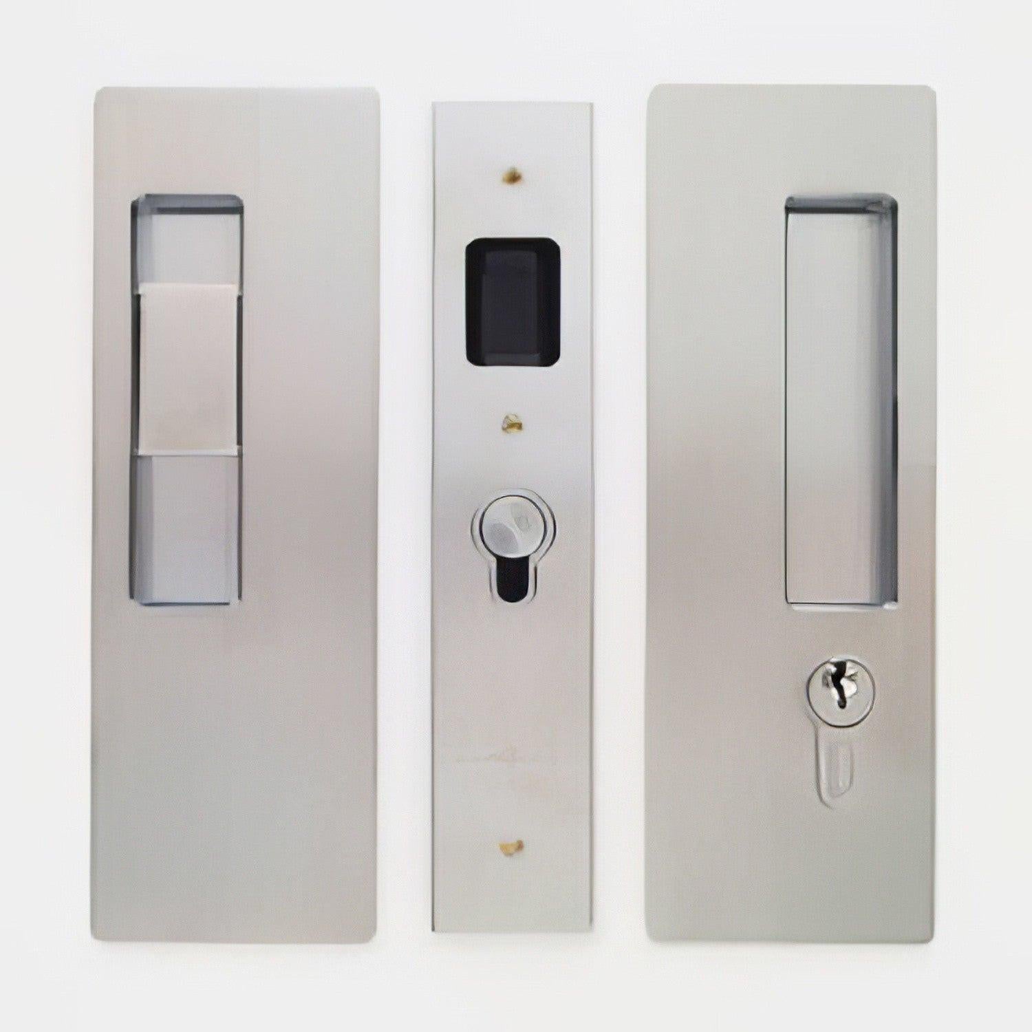 Cavilock 1 3/4" Left Hand Snib/Right Hand Key Key Locking Pocket Door Lock.