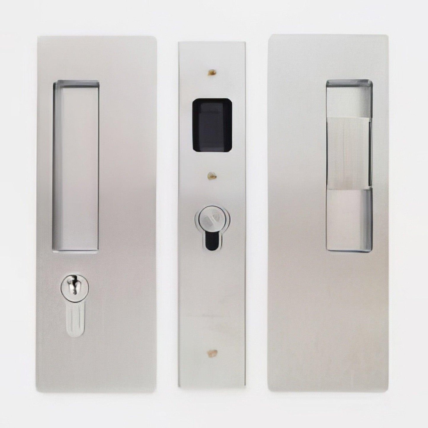 Cavilock 1 3/4" Left Hand Key/Right Hand Snib Key Locking Pocket Door Lock.