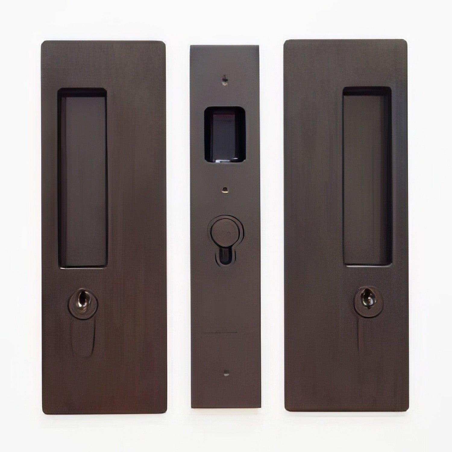 Cavilock 1 3/8" Key/Key Key Locking Pocket Door Lock.