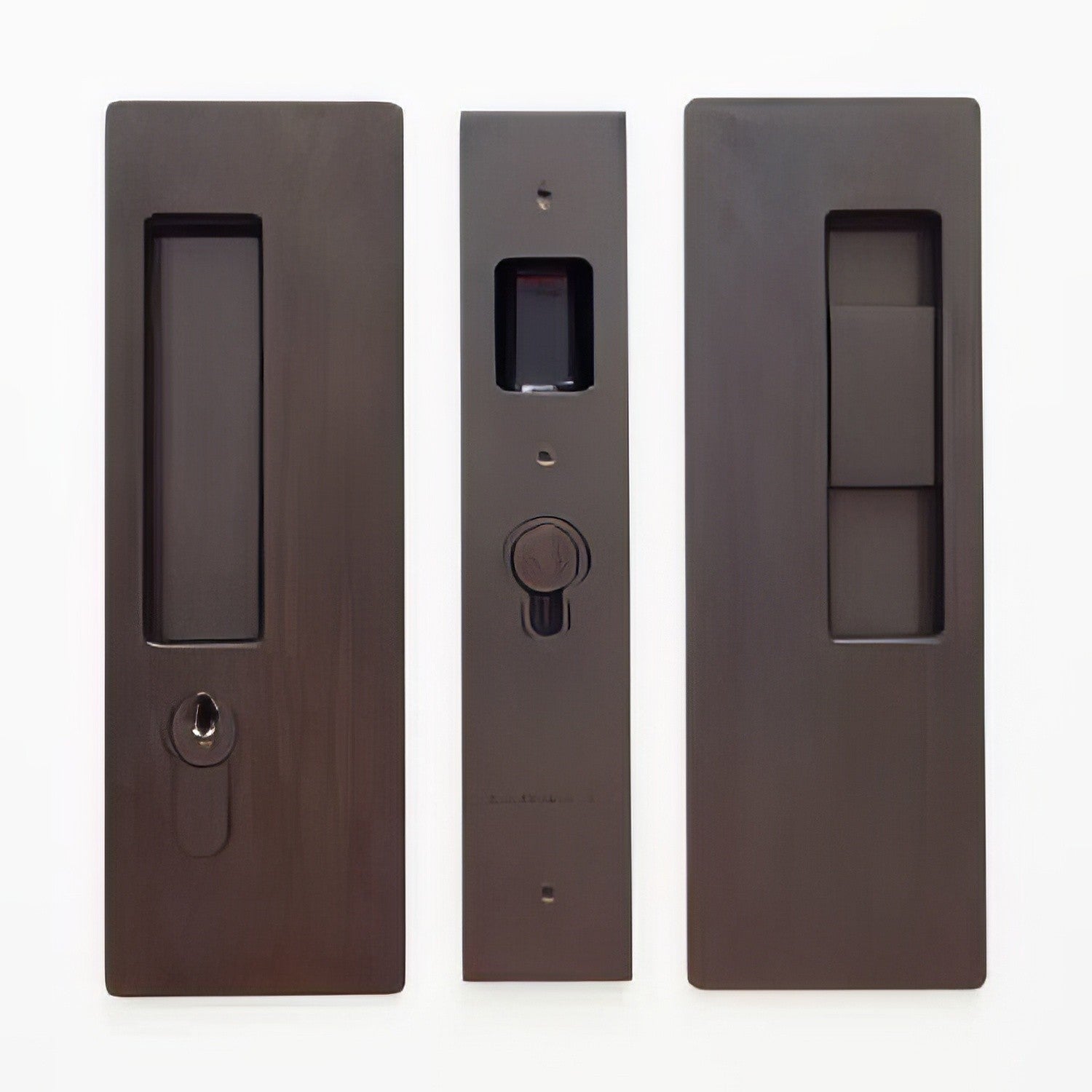 Cavilock 1 3/4" Left Hand Key/Right Hand Snib Key Locking Pocket Door Lock.