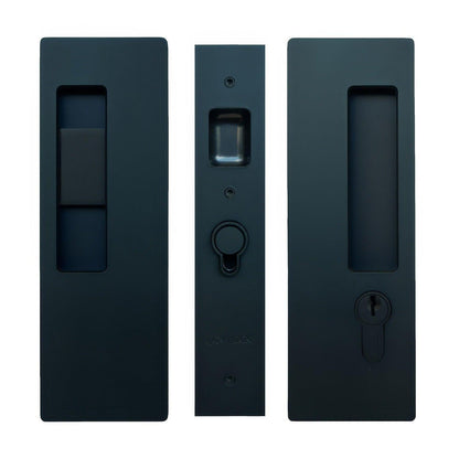 Cavilock 1 3/4" Left Hand Snib/Right Hand Key Key Locking Pocket Door Lock.