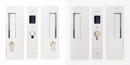 Cavilock 1 3/8" Double Door Key/Key Key Locking Lock Set Pocket Door Lock.