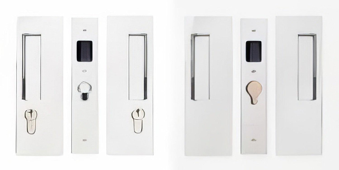 Cavilock 1 3/8" Double Door Key/Key Key Locking Lock Set Pocket Door Lock.