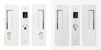 Cavilock 1 3/8" Double Door Key/Key Key Locking Lock Set Pocket Door Lock.