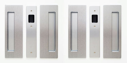 Cavilock 1 3/8" Non Magnetic Non Latching Passage Pocket Door Lock