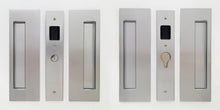 Cavilock 1 3/4" Double Door Magnetic Latching Passage Lock Set Pocket Door Lock.