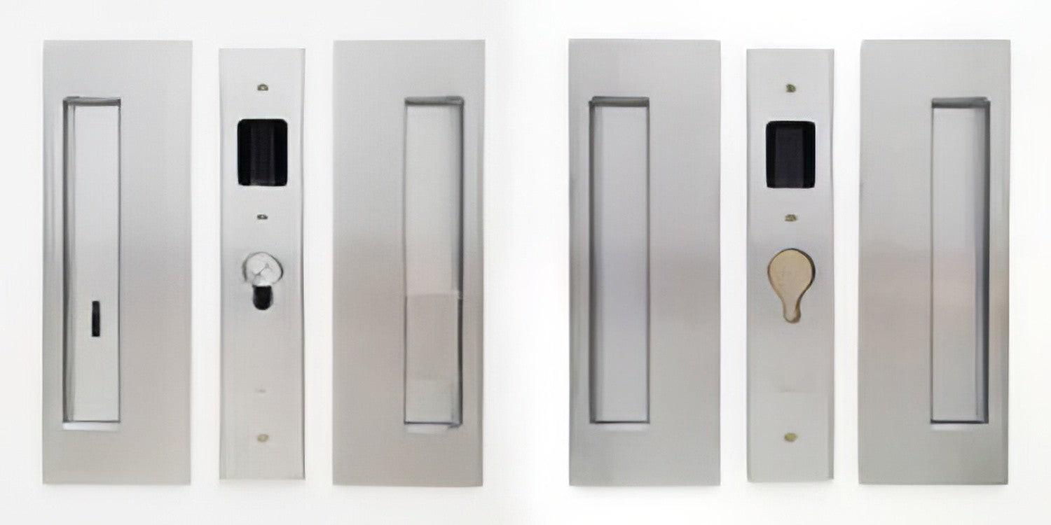 Cavilock 1 3/8" Double Door Emergency/Snib Privacy Lock Set Pocket Door Lock.