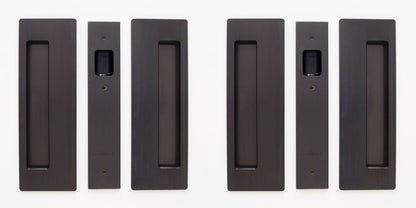Cavilock 1 3/8" Non Magnetic Non Latching Passage Pocket Door Lock