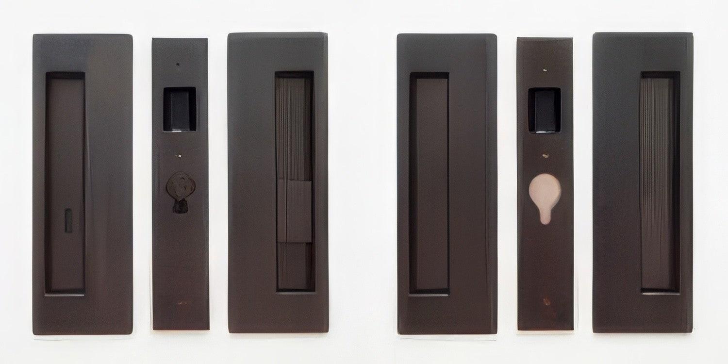 Cavilock 1 3/4" Double Door Emergency/Snib Privacy Lock Set Pocket Door Lock.