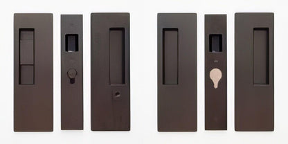 Cavilock 1 3/8" Double Door Snib/Key Key Locking Lock Set Pocket Door Lock