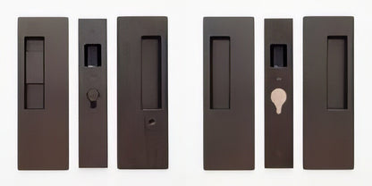 Cavilock 1 3/8" Double Door Snib/Key Key Locking Lock Set Pocket Door Lock.