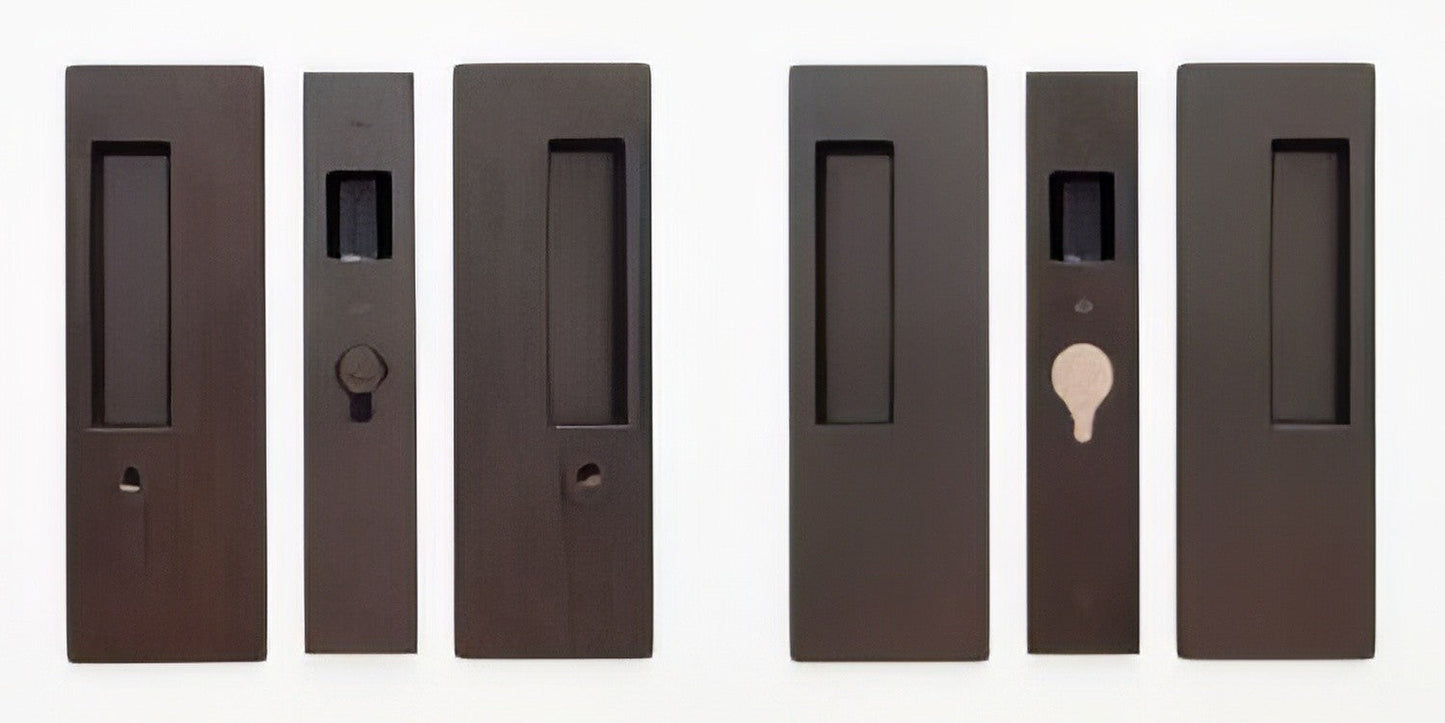 Cavilock 1 3/8" Double Door Key/Key Key Locking Lock Set Pocket Door Lock.