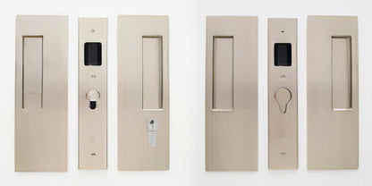 Cavilock 1 3/4" Double Door Snib/Key Key Locking Lock Set Pocket Door Lock.