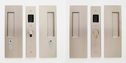Cavilock 1 3/4" Double Door Key/Key Key Locking Lock Set Pocket Door Lock.