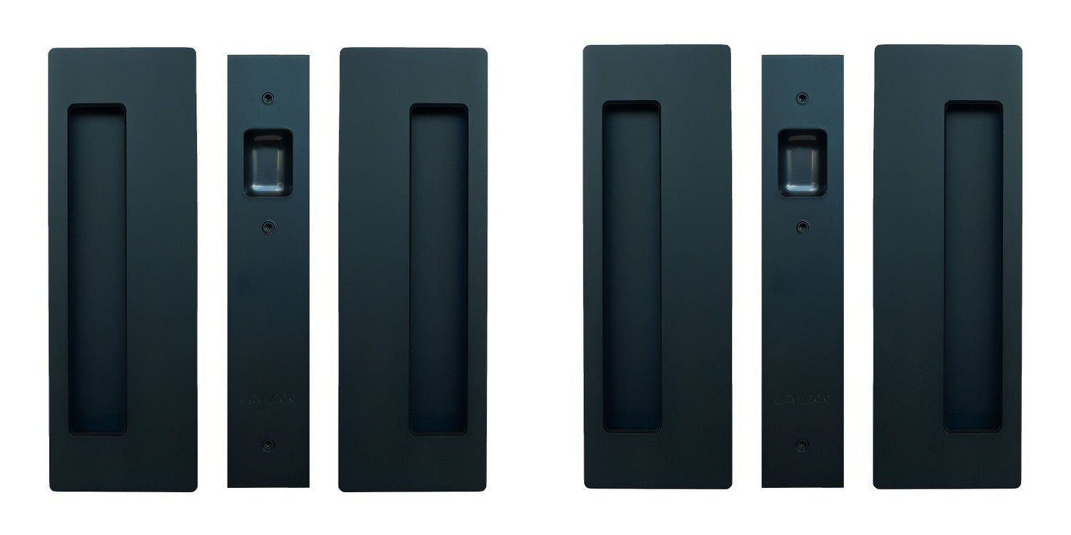 Cavilock 1 3/8" Non Magnetic Non Latching Passage Pocket Door Lock