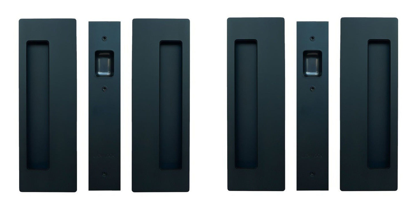 Cavilock 1 3/4" Non Magnetic Non Latching Passage Pocket Door Lock